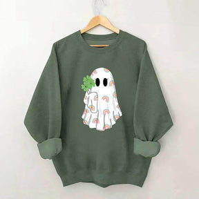 Funny St Patricks Day Ghost Sweatshirt