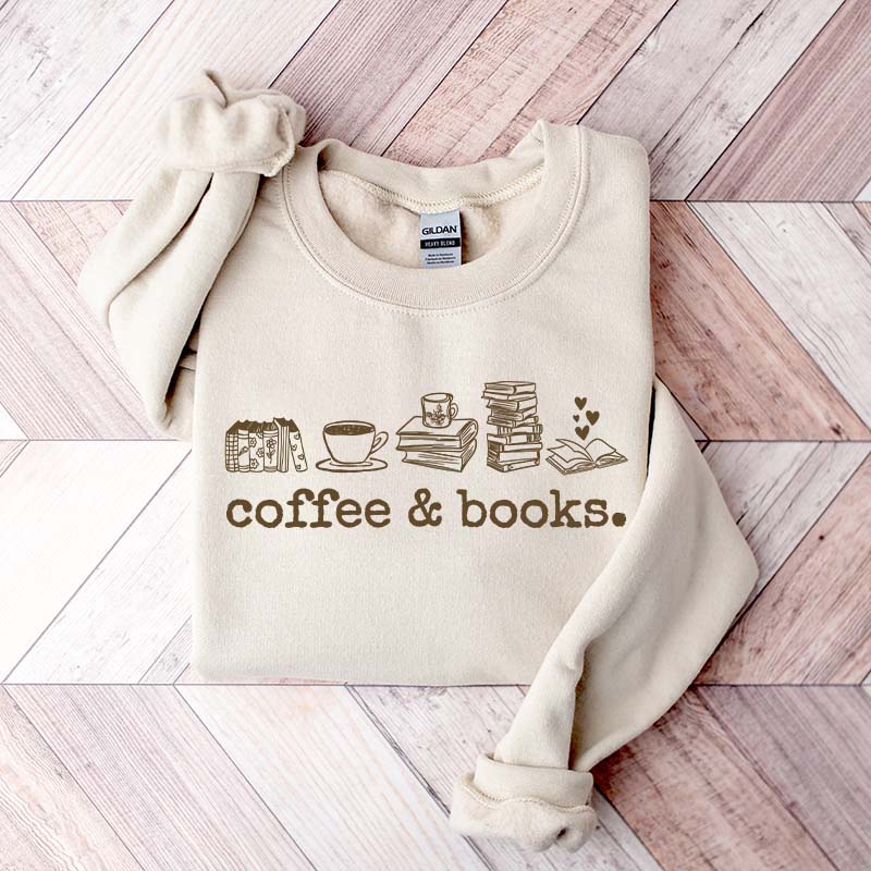 Coffee & Books Booktrovert Sweatshirt