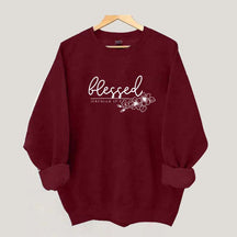 Blessed Jeremiah 17:7 Sweatshirt