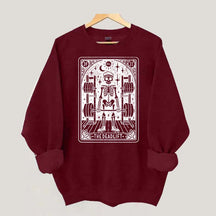 The Deadlift Tarot Card Sport Life Sweatshirt