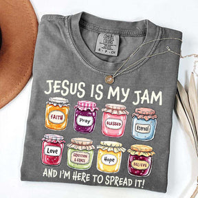 Funny Jesus Is My Jam Religous T-Shirt