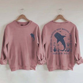 Ocean Faith Whale Shark Sweatshirt