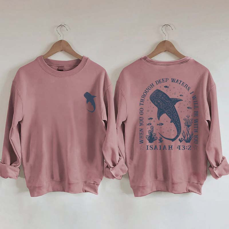 Ocean Faith Whale Shark Sweatshirt