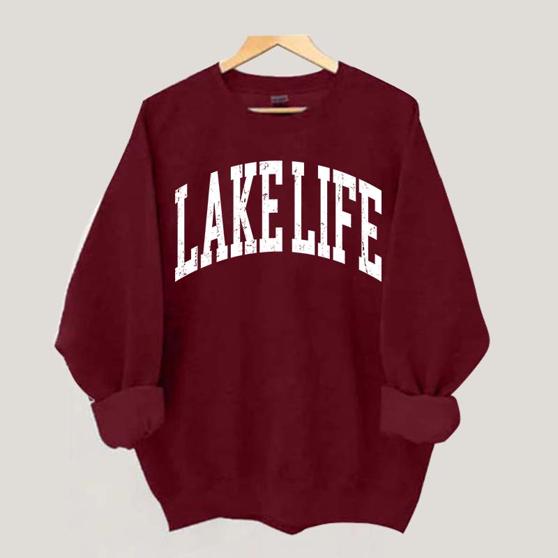 Retro Lake Life Sweatshirt