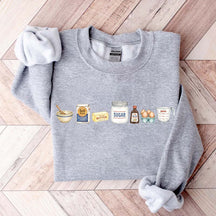 Baking Icons Flour Mixer Rolling Pin Sweatshirt