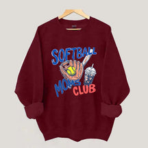 Softball Moms Club Sweatshirt