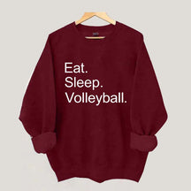 Eat Sleep Volleyball Sweatshirt