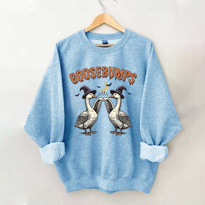 Goose Bumps Halloween Sweatshirt