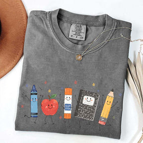 Funny Teacher Life School Supplies T-Shirt