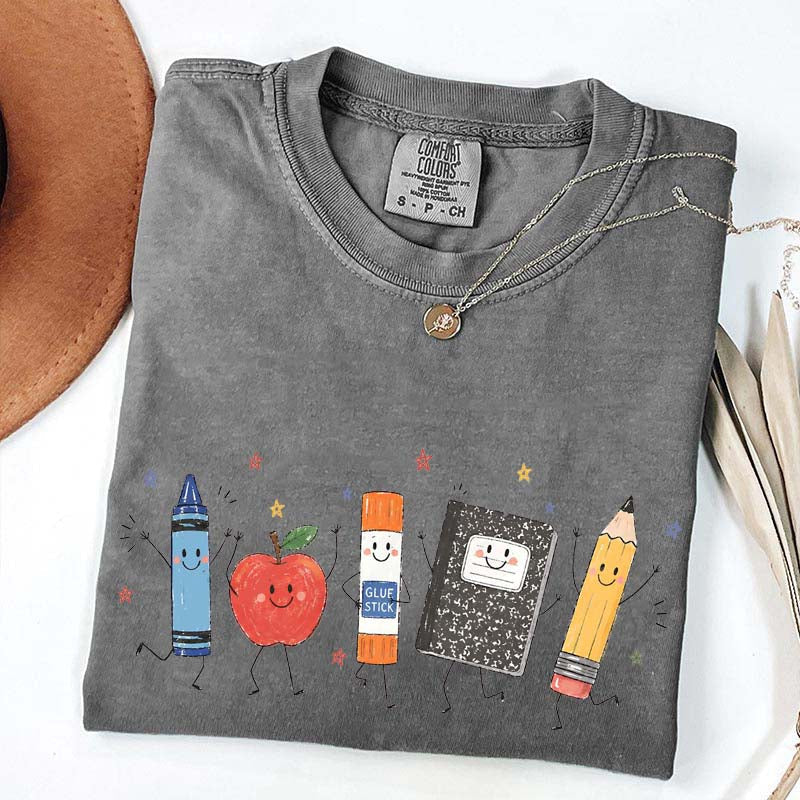 Funny Teacher Life School Supplies T-Shirt