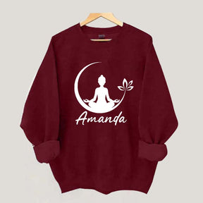 Personalized Yoga Name Sweatshirt