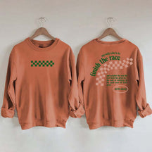 Finish the Race Acts 20:24 Bible Verse Sweatshirt