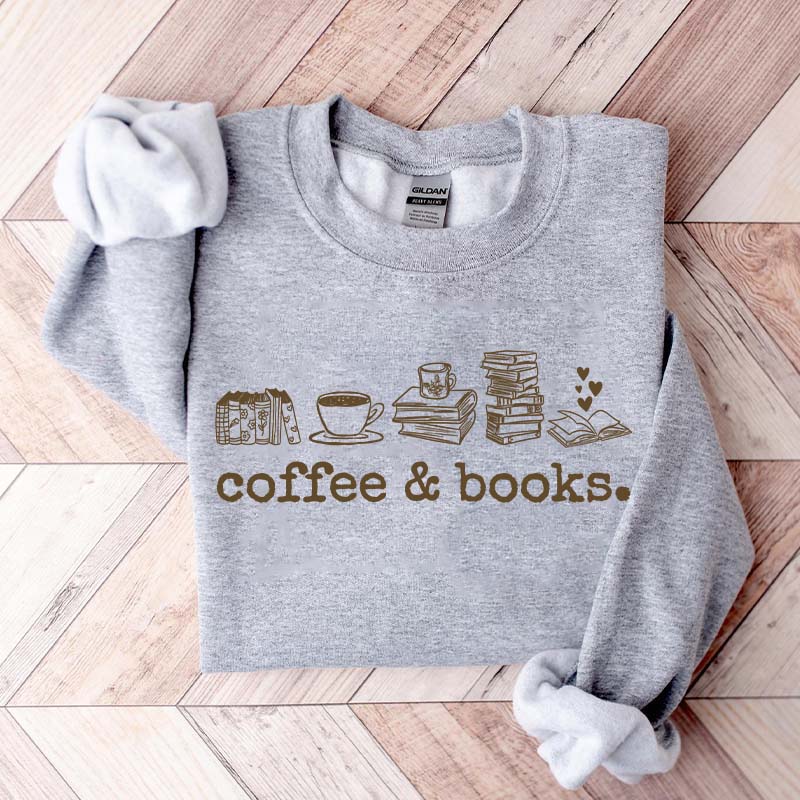 Coffee & Books Booktrovert Sweatshirt