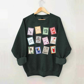 Music Stamps Sweatshirt