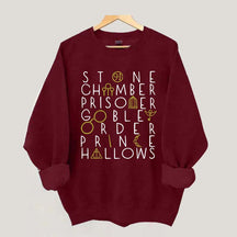 Wizard Book Titles Sweatshirt