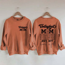 Volleyball Mom Sports Gifts Sweatshirt