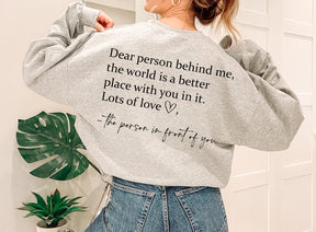 Trendy Inspirational Sweatshirt