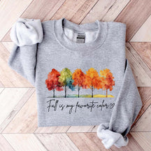 Cozy Fall Leaves Sweatshirt