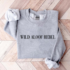 Wild Aloof Rebel Christmas Sweatshirt