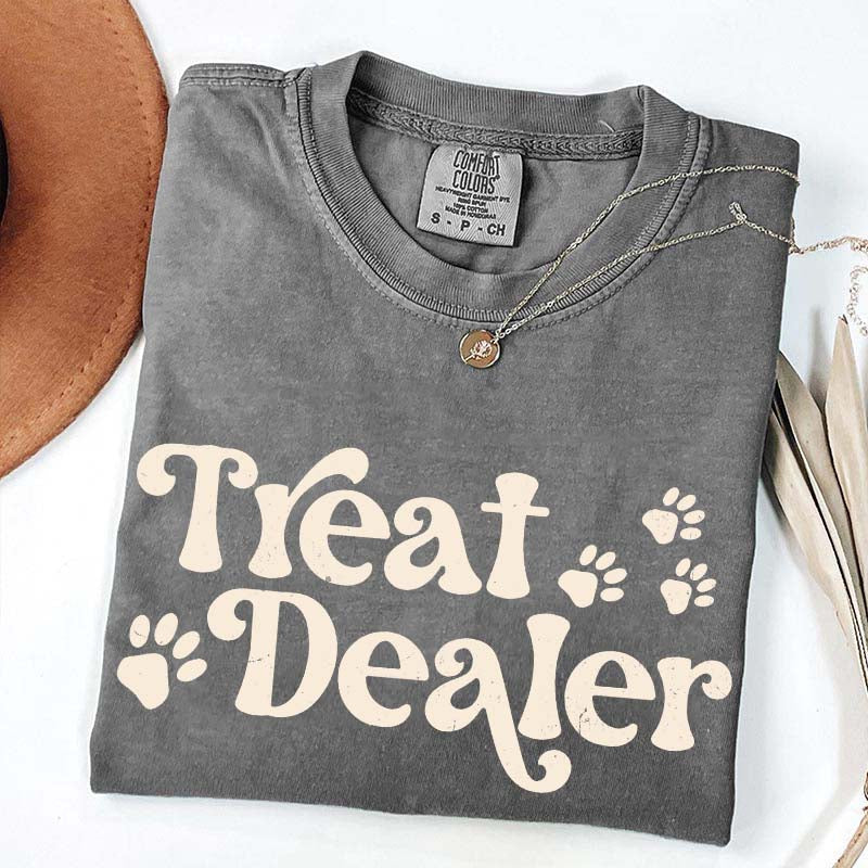 Treat Dealer Dog Mom T-Shirt