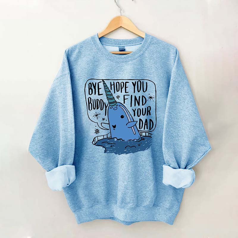 Christmas Whale Ugly Sweatshirt