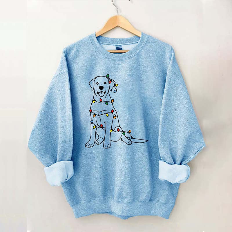 Labrador Dog Christmas Sweatshirt