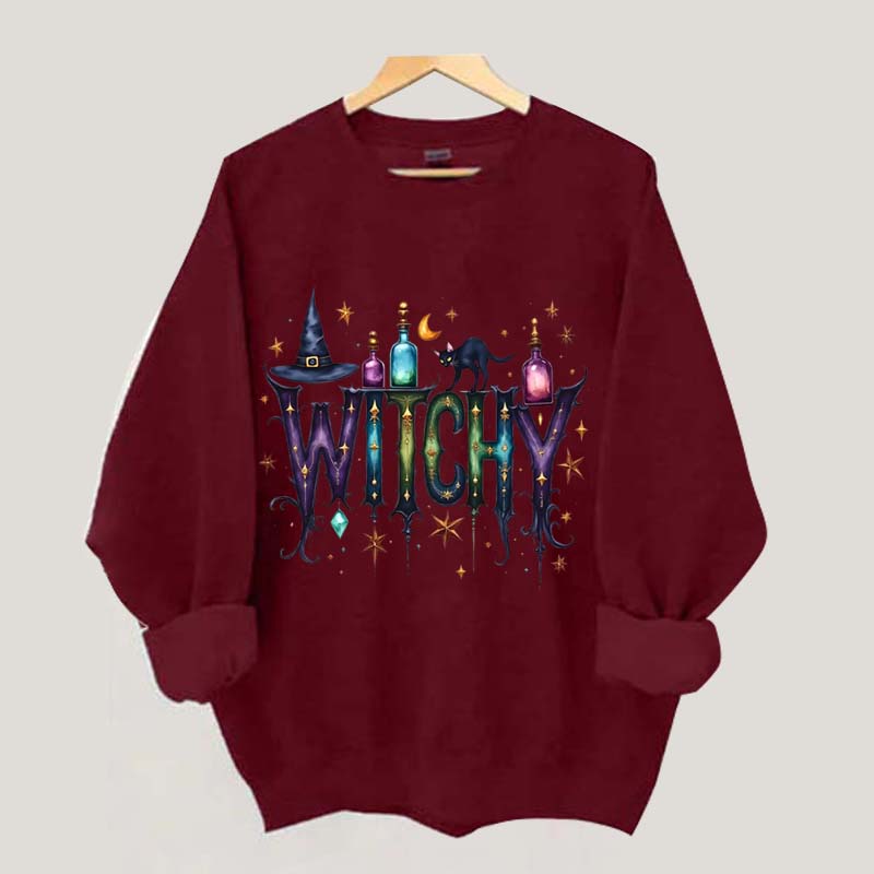 Halloween Witch Sweatshirt