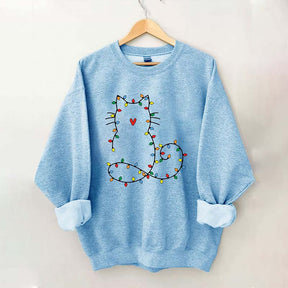 Cute Cat Christmas Sweatshirt