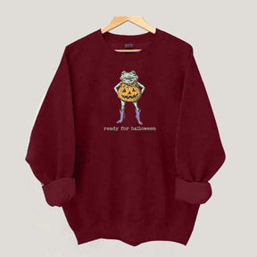 Funny Ready For Halloween Sweatshirt