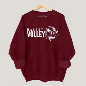 Volleyball Mascot Sweatshirt