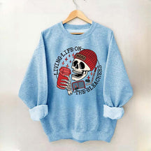 Life on the Bleachers Mom Hockey Sweatshirt