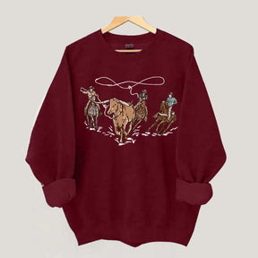 Comfort Colors Western Cowboy Sweatshirt
