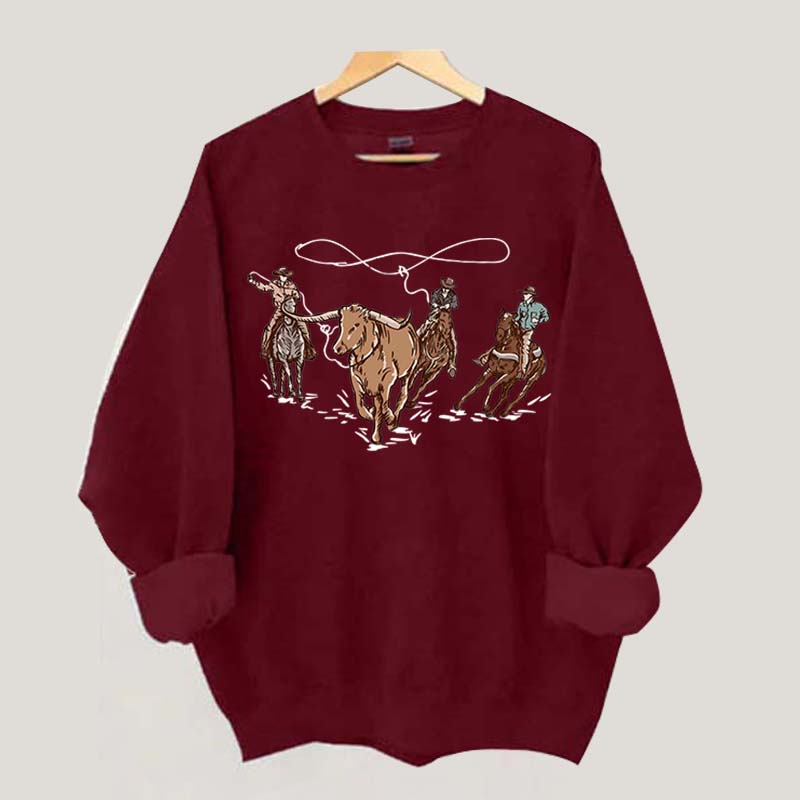 Comfort Colors Western Cowboy Sweatshirt