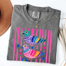 Colorful Pigeon Cute Bird T-Shirt