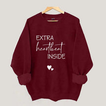 Extra Heartbeat Inside Sweatshirt