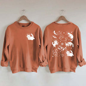 Cats in Space Sweatshirt