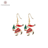 Christmas Cute Santa Earrings