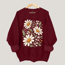 Boho Style Daisies Sweatshirt