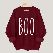 BOO Minimalist Halloween Sweatshirt