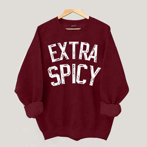 Extra Spicy Book Lover Funny Sweatshirt