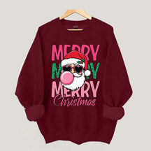 Merry Christmas Santa Claus Sweatshirt