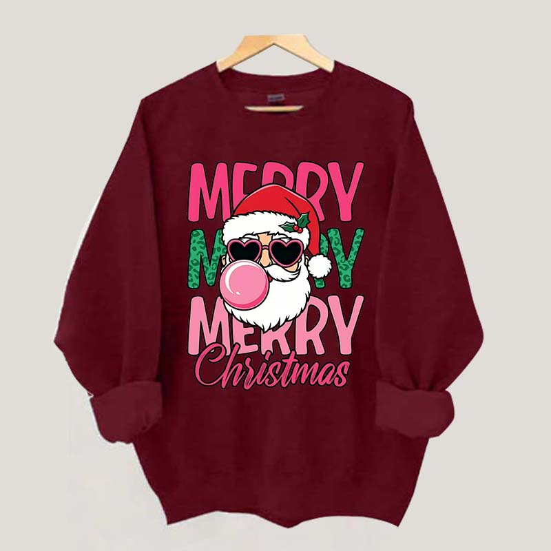 Merry Christmas Santa Claus Sweatshirt