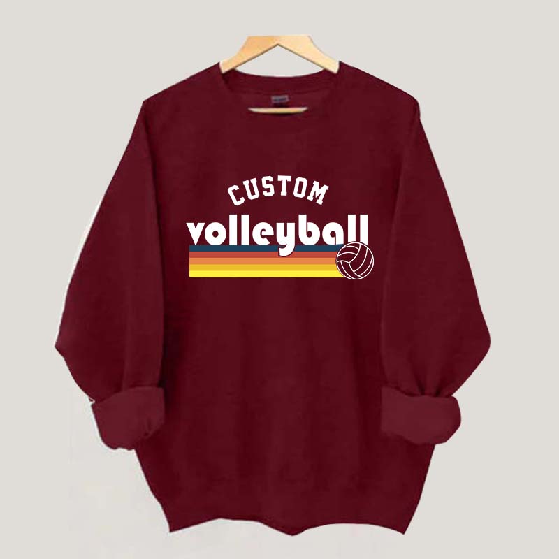 Custom Volleyball Sweatshirt