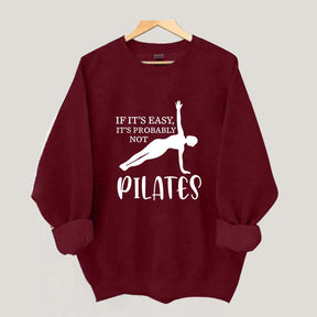 Pilates Yoga Workout Fitness Lover Sweatshirt