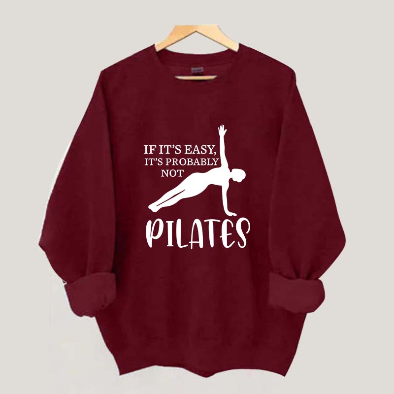 Pilates Yoga Workout Fitness Lover Sweatshirt