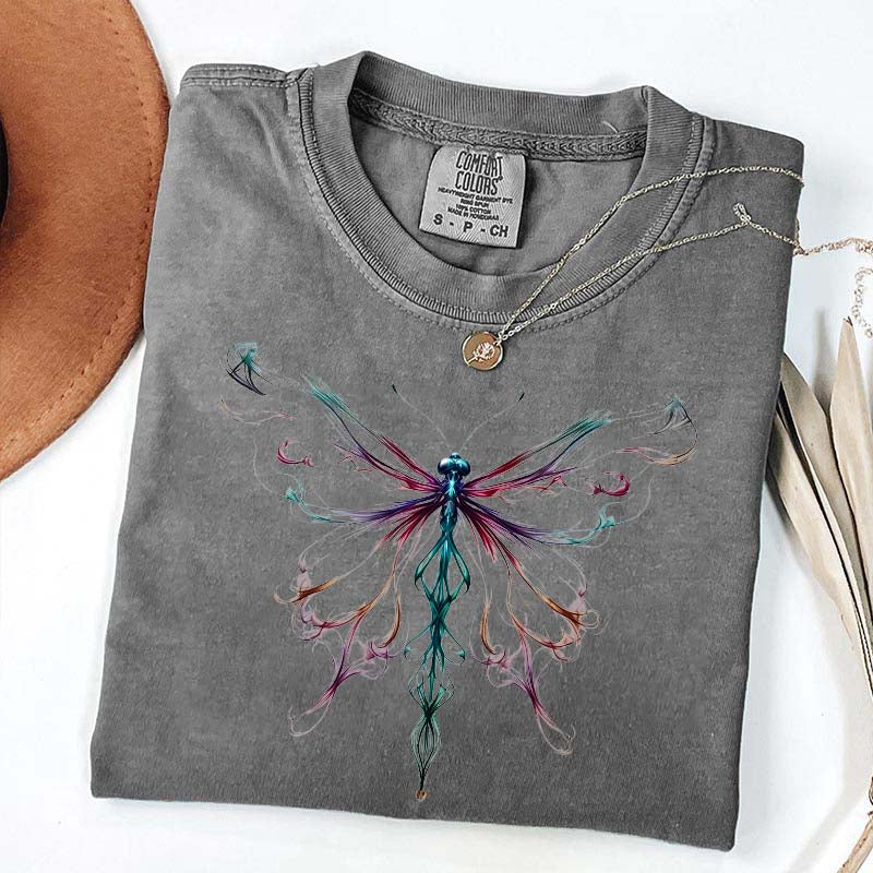 Comfort Color Bright Golden Butterfly T-Shirt