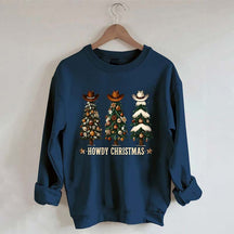 Western Christmas Tree Sweatshirt