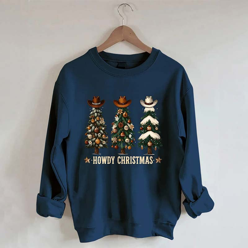 Western Christmas Tree Sweatshirt
