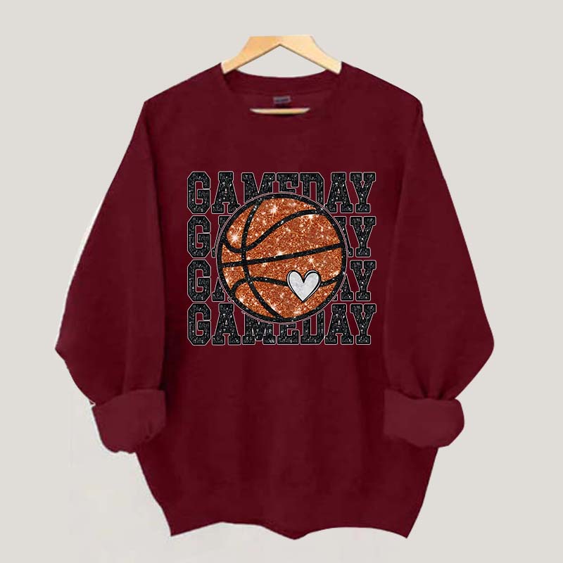 Game Day Basketball Sweatshirt