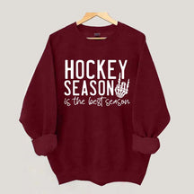 Hockey Season Cozy Rink Side Style Sweatshirt